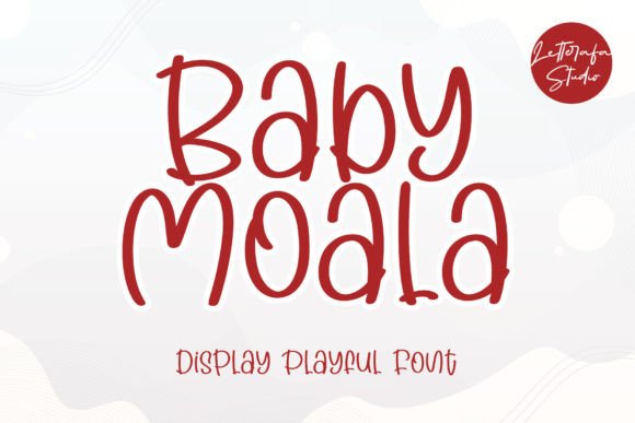Baby Moala: A Playful Handwritten Font for Editorial Design