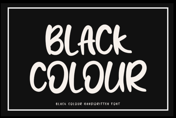 Black Colour Font Review for Designers