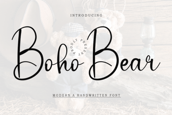 Boho Bear Font Review for Web Design