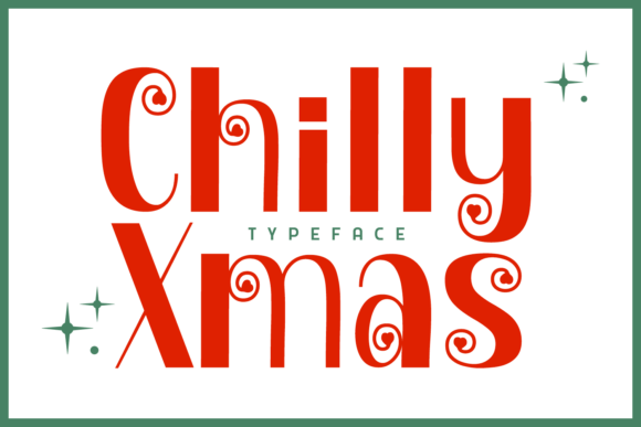 Chilly Xmas Font Review for Holiday Campaigns
