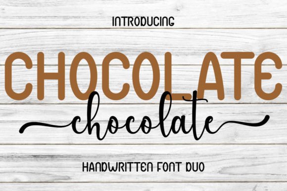 Chocolate Duo Font Review for Campaign Design