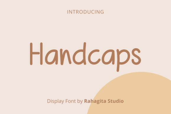 Handcaps: A Playful Script Font for Modern Campaigns