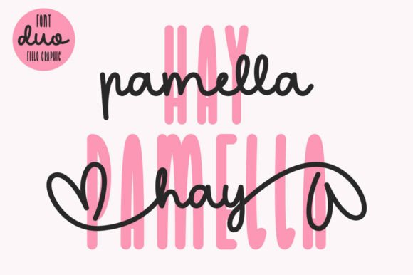 Hay Pamella: A Chic Handwritten Font for Makers