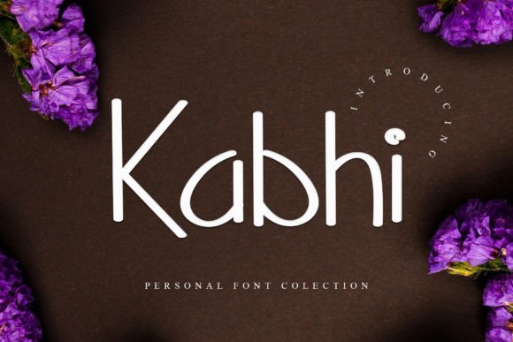 Kabhi: The Perfect Handwritten Font for Crafters