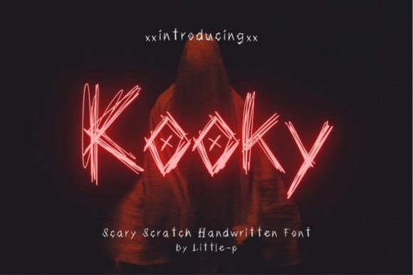 Kooky Font: A Spooky Script for Makers