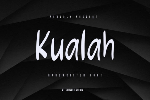 Kualah: A Handwritten Font for Memorable Brands
