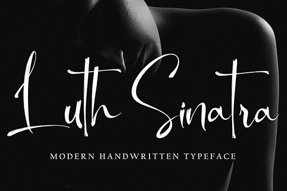 Luth Sinatra: A Handwritten Font for Bold Campaigns