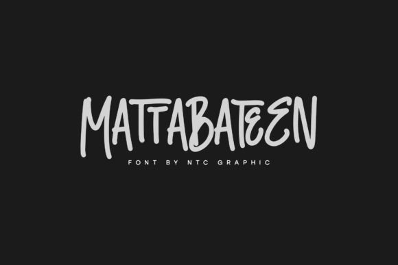 Mattabateen Font for Modern Web Design