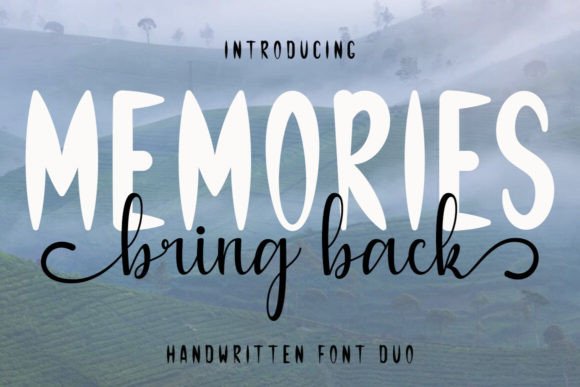 Memories Bring Back: A Handwritten Font for Branding