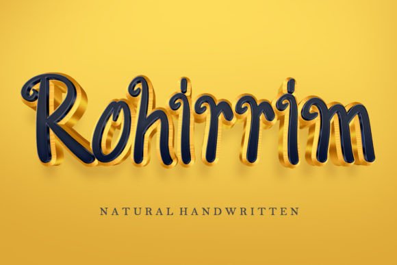 Rohirrim: The Quirky Handwritten Font for Crafters