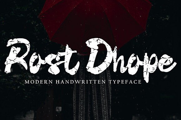 Rost Dhope: The Script Handwritten Font for Bold Campaigns