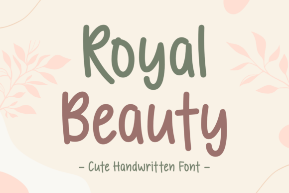 Royal Beauty: A Graceful Script Typeface for Editorial Design