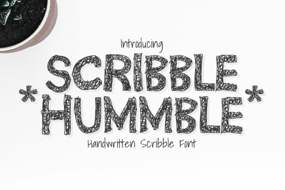 Scribble Hummble: A Handwritten Font for Modern Web Design