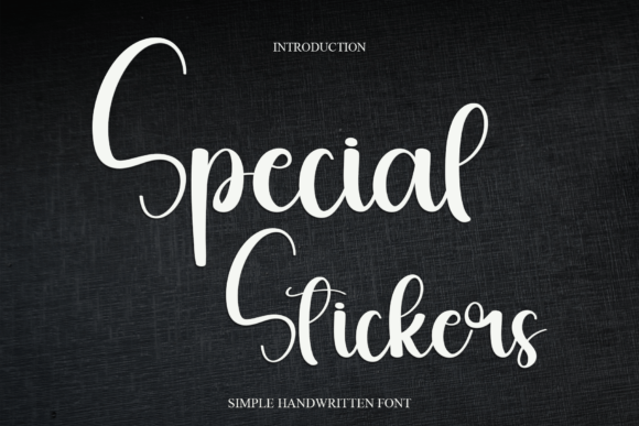 Special Stickers Font: A Designer’s Playful Branding Tool