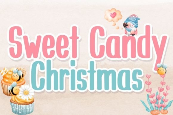 Sweet Candy Christmas Font Review for Web Design