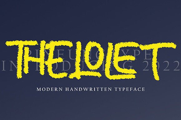 Thelolet: The Script Font for Scroll-Stopping Brand Identity
