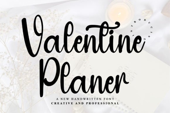 Valentine Planer Font for Web Design